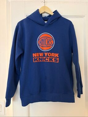NY Knicks Blue Hoodie
